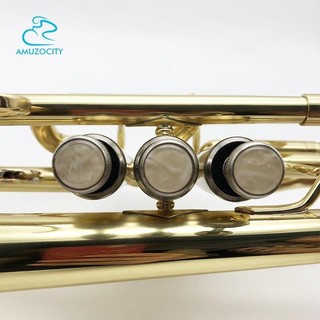 Amuzocity 3 Miếng Trumpet Van Mũ Vỏ Bề Mặt Mịn Trumpet Van Báo Chí
