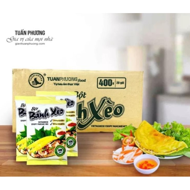 Bột Bánh Xèo Tuấn Phương 400g
