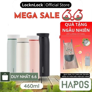 Bình giữ nhiệt 460ml có lõi lọc trà LocknLock Chính hãng, ruột bình Inox giữ nóng lạnh lâu LHC4244 - HAPOS OFFICIAL