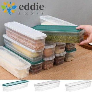 Hộp đựng mì EDIE, Hộp đựng mì Spaghetti bằng nhựa kín, Hình chữ nhật giữ tươi đa chức năng có nắp hộp đựng thực phẩm tại nhà