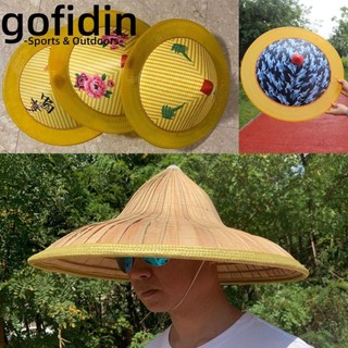 gofidin da tre GOFIDIN, Mũ che nắng dệt chống nắng có thể điều chỉnh, Mũ chống nắng mùa hè dành cho nam nữ ngoài trời
