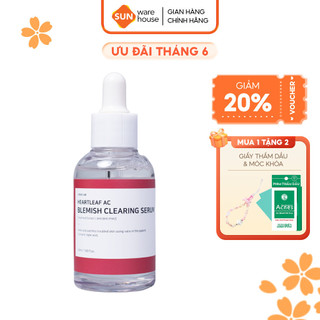 Serum Ngừa Mụn Heartleaf Ac Blemish Clearing Serum C'NEW LAB Cung Cấp Dưỡng Chất, Cấp Ẩm Cho Da 50ml