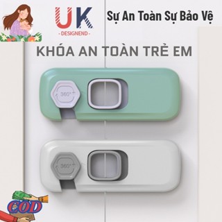 Khóa An Toàn Trẻ Em Bé Chống Kẹp Khóa Cửa Tủ Khóa Cửa Bé Chống Khóa Tủ Lạnh Khóa Ngăn Kéo