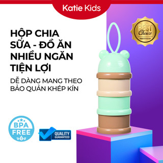 Hộp chia sữa, hộp trữ sữa tiện lợi, hộp đựng sữa bột cho bé bằng nhựa pp cao cấp