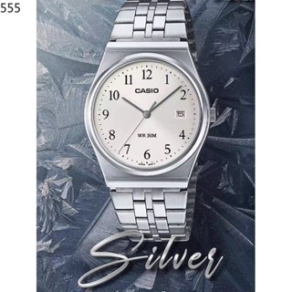 Đồng hồ nam C-a-si0 Đồng hồ thạch anh bằng thép không gỉ giải trí dành cho doanh nhân 555