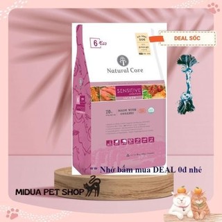 10kg thức ăn cho chó nhạy cảm vị cá hồi NATURAL CORE