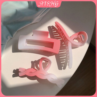 Aishg Acrylic Tươi Màu Hồng Chuyển Đổi Tóc Nữ Hàn Quốc Ins Phụ Kiện Tóc Thời Trang