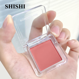 SHISHI Bảng Phấn Mắt Má Hồng Màu Lì Mềm Mịn Không Thấm Nước Và Mồ Hôi GM2463H97