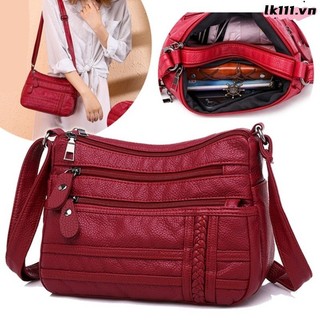 Túi Zip Túi Đeo Ngang Nữ Túi Đeo Vai Nhiều Túi Túi Túi Nữ < LK11vn >