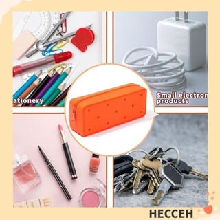 Túi đựng bút HECCEH, Bút chì silicon dung tích lớn, Túi đựng bút đa chức năng chống nước cầm tay Quà tặng