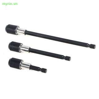 Myrin 1 / 3 cái mở rộng giá đỡ bit từ tính 60mm 100mm 150mm 1 / 4 inch chuôi lục giác phát hành nhanh tua vít giá đỡ bit thanh mở rộng vn