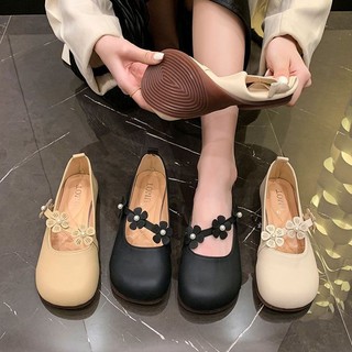 Giày đơn Mary Jane đế mềm mới dành cho nữ
