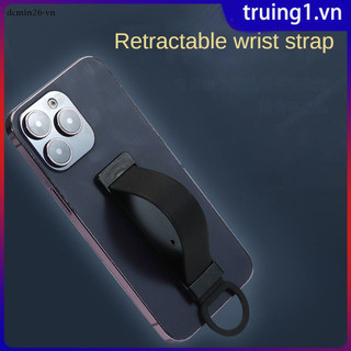 Chống trơn trượt dây đeo cổ tay giá đỡ điện thoại nhẫn giá đỡ điện thoại di động đẩy lại ổ cắm dính đa năng giá đỡ dây đeo tay truing1