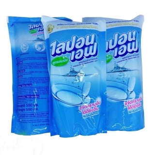  Combo 3 Túi Nước rửa bát Lipon Thái Lan 550ml túi 