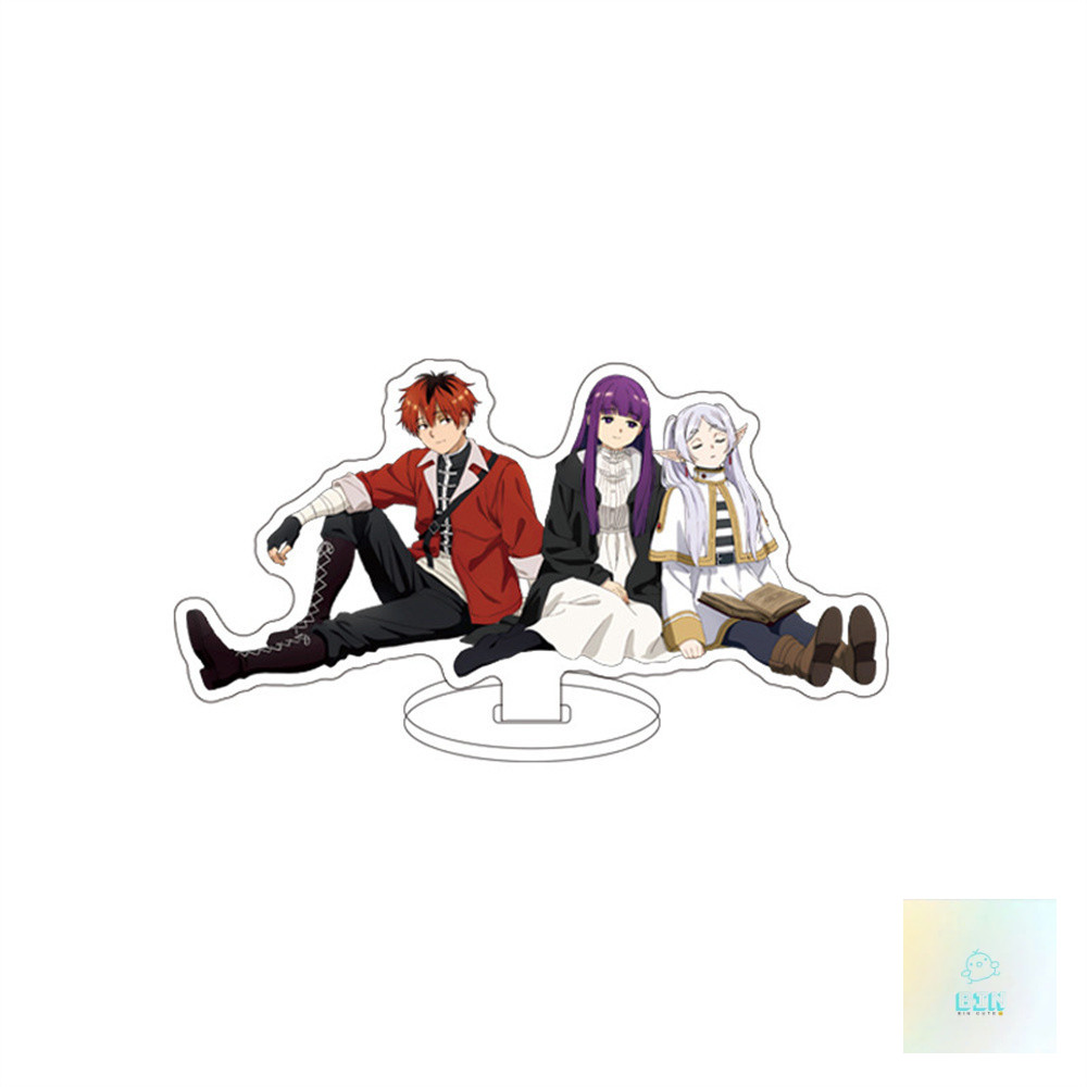 Móc Khoá, Mô Hình Standee Anime Frieren Beyond Journey's End Frieren Himmel Trang Trí Bàn Học