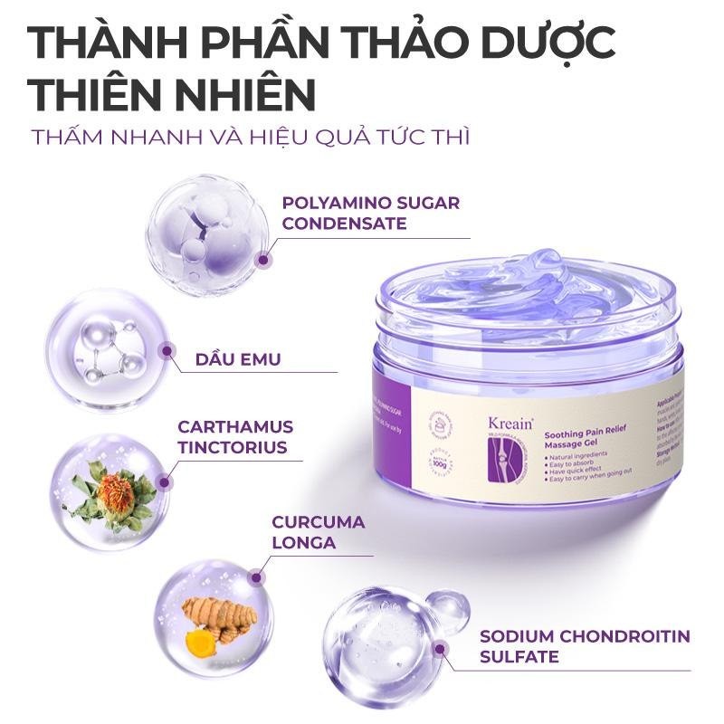 Gel Kreain Nature, Kreain Gel 100g - LIULYSHOP1102