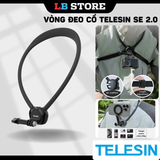 Vòng đeo cổ Telesin SE 2.0 gắn Actioncam Gopro Insta360 Actioncam chắc chắn