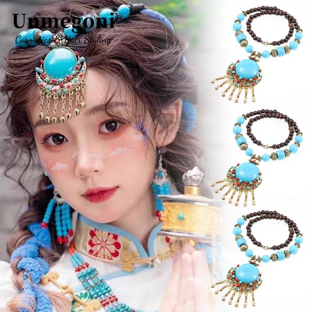 Vòng cổ Bohemian UNMEGONI, Quà tặng trang sức Vòng cổ mặt dây chuyền Bohemian, Vòng cổ dài bằng hợp 