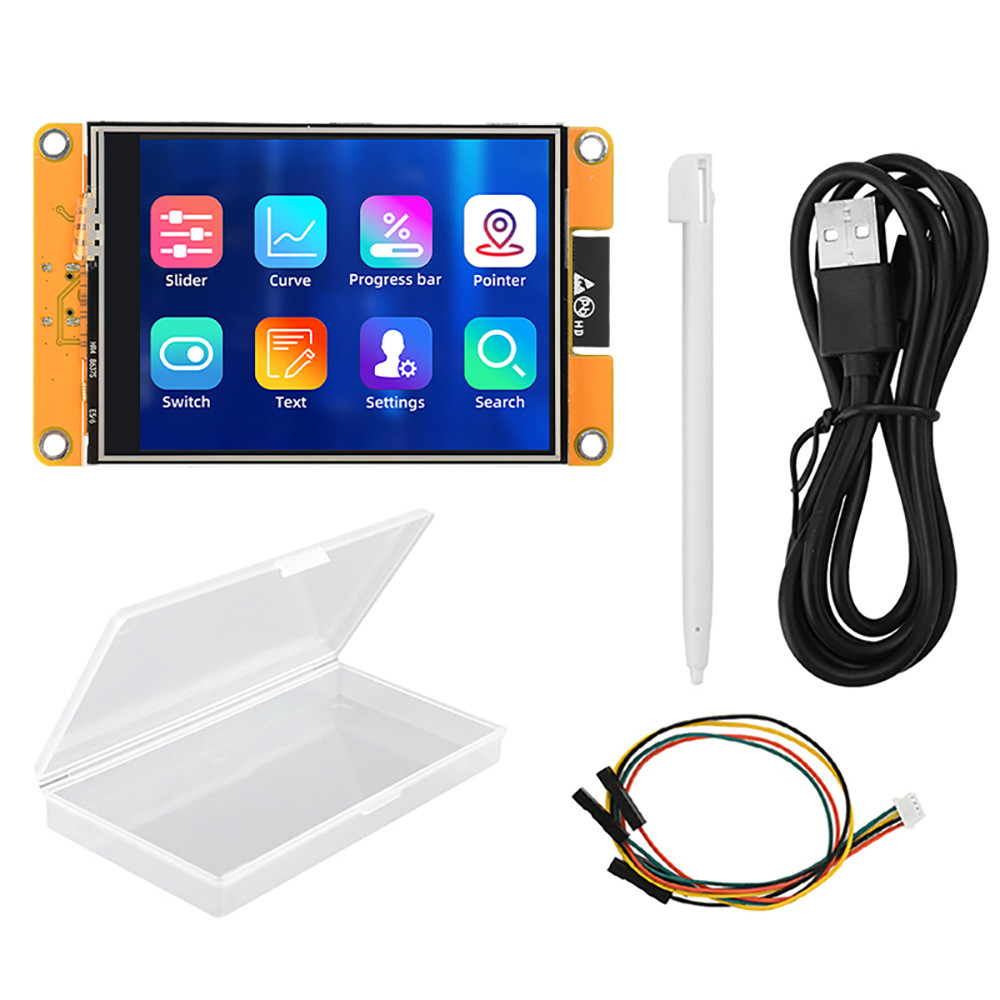 Trình điều khiển ZIQQCU 3.2 inch ST7789P3 Độ phân giải 240 * 320 Màn hình cảm ứng TFT IPS LVGL ESP32