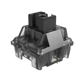 Akko Jelly Black Switch Tuyến tính 3pin Hot Swappable Tương thích với Nhà máy bàn phím cơ MX bôi trơn 50gf cho văn phòng hoặc chơi game