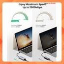 Cáp chuyển USB Type-C to LAN 2.5Gbps Ugreen 70446 cao cấp