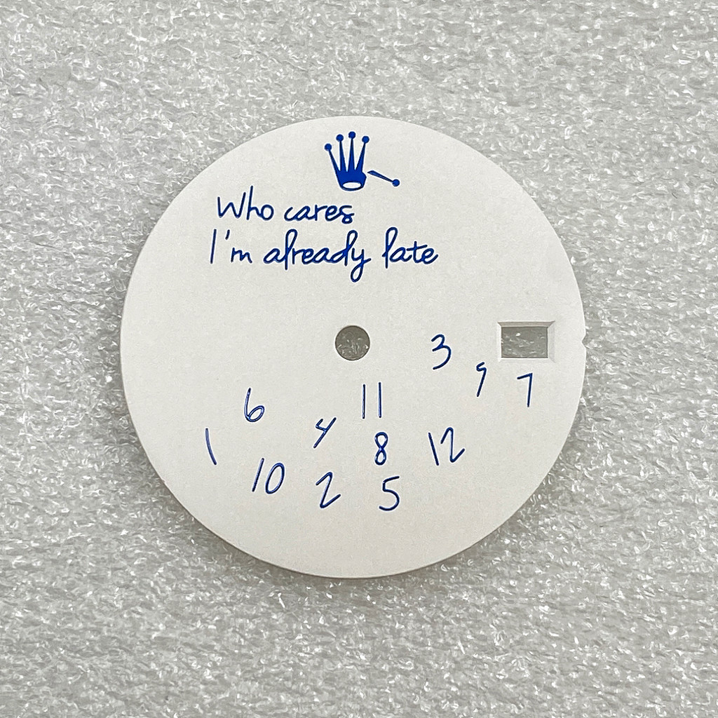 Phụ kiện đồng hồ ~ Log Modified DIY Dial 28,5mm Dial Index Thích hợp cho NH35 / NH36 Discovery One S