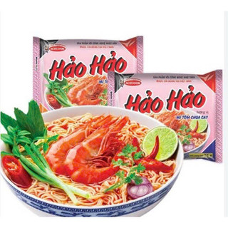  Combo 5 10 gói mì hảo hảo tôm chua cay xào chua ngọt 75g 