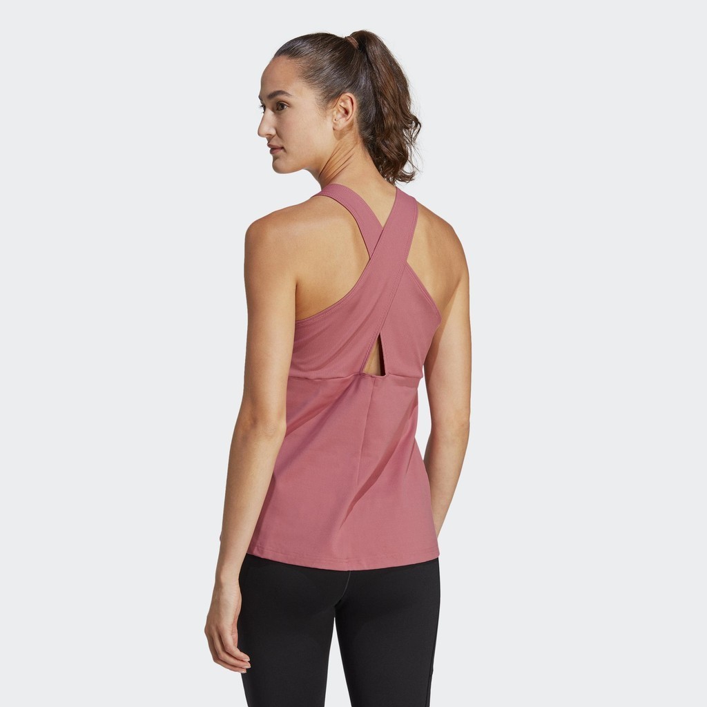 Adidas Tập luyện Áo Tank Top Studio Nữ Hồng IB8568