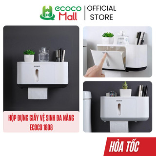 Hộp đựng giấy vệ sinh đa năng ecoco 1808 vn