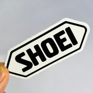 Tem sticker logo shoei dán trang trí nón mũ bảo hiểm nhiều vị trí khác nhau, decal chống nhiệt chống thấm nước bền màu