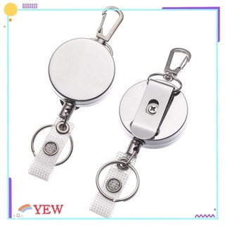 1 Kẹp Giữ Thẻ ID Chống Thất Lạc Bằng Kim Loại Giá Đỡ