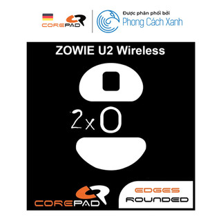 Feet chuột ptfe corepad skatez pro zowie u2 wireless - hàng chính hãng