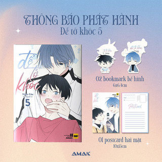 Sách Để tớ khóc tập 5 - Amak