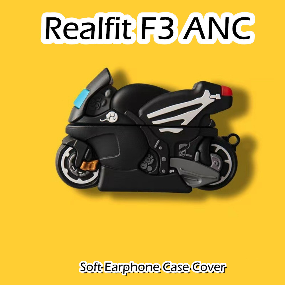 [Ngôi sao tương lai] Dành cho vỏ Realfit F3 ANC Vỏ tai nghe silicon mềm hoạt hình hợp thời trang NO.