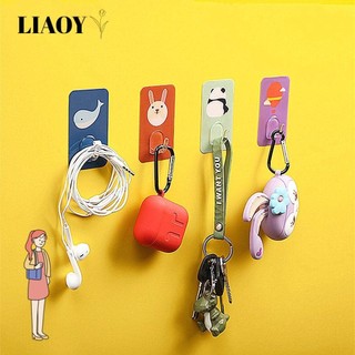 Liaoy 1 móc dán tường hình thú hoạt hình dễ thương