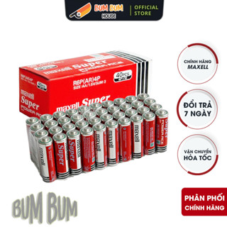 Hộp 40 Viên Pin Tiểu AA ( Pin Tiểu 2A ) max-elll Siêu Bền - Hàng nhập khẩu dùng cho đồng hồ Micro hát