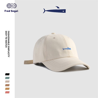 Unisex Korean style small fish patterned baseball cap