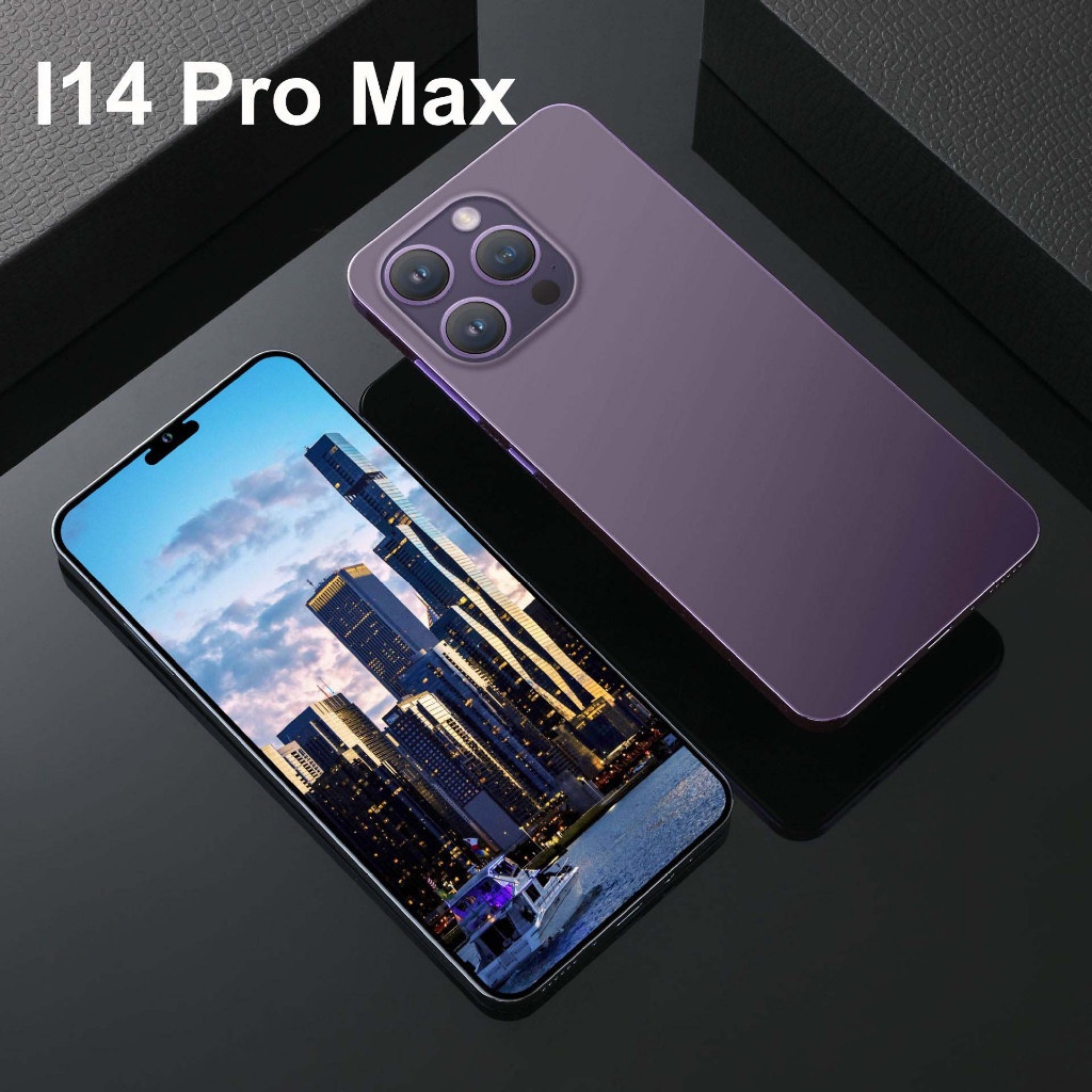 I14 Pro Max Điện Thoại Thông Minh 6.8 Inch 256GB 7800MAh Celulares Android 12 5G Dual Sim Mở Khóa ĐTDĐ