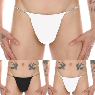 Quần lót nam Jockstrap sành điệu có dây buộc mỏng và thiết kế dây chữ G