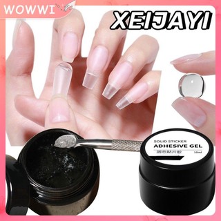 Đầu móng tay chắc chắn Gel Miếng dán chắc chắn Đầu móng tay Keo dán Keo dán siêu dính Keo dán UV Gel Nail Art Nhanh khô Dính chắc chắn Keo dán rắn Miếng dán keo dính