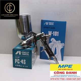 Súng phun sơn w101 anest iwata cao cấp béc 1.3mm