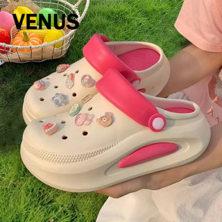 YANFENG  dép cross đế cao 6cm Dép sandal nữ dép đi biển Đệm êm Đẹp mắt Hiện đại Linh hoạt FBT2450NJW 20Z240516