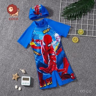 Mùa Hè Phong Cách Mới Trẻ Em Đồ Bơi Bé Trai Trung Trẻ Em Một Mảnh Đồ Bơi Bé Gái Hoạt Hình Phù Hợp Với