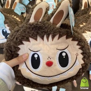 Hoạt Hình Labububu Sang Trọng Túi Đeo Ngang Kawaii Popmarts Nâu Quái Vật Kid Túi Đựng Trang Điểm Sang Trọng Ví Dành Cho Nữ