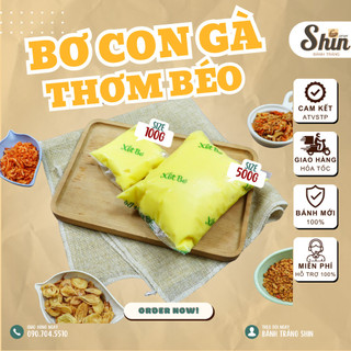200g Bơ vàng trứng gà Bánh Tráng Shin siêu thơm béo