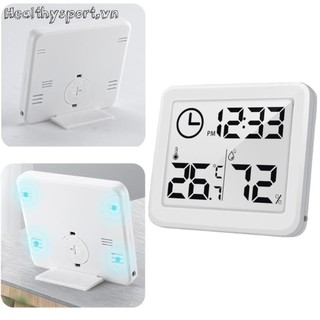 Đồng hồ đo độ ẩm nhiệt kế kỹ thuật số có đồng hồ đo màn hình LCD cho phòng gia đình
