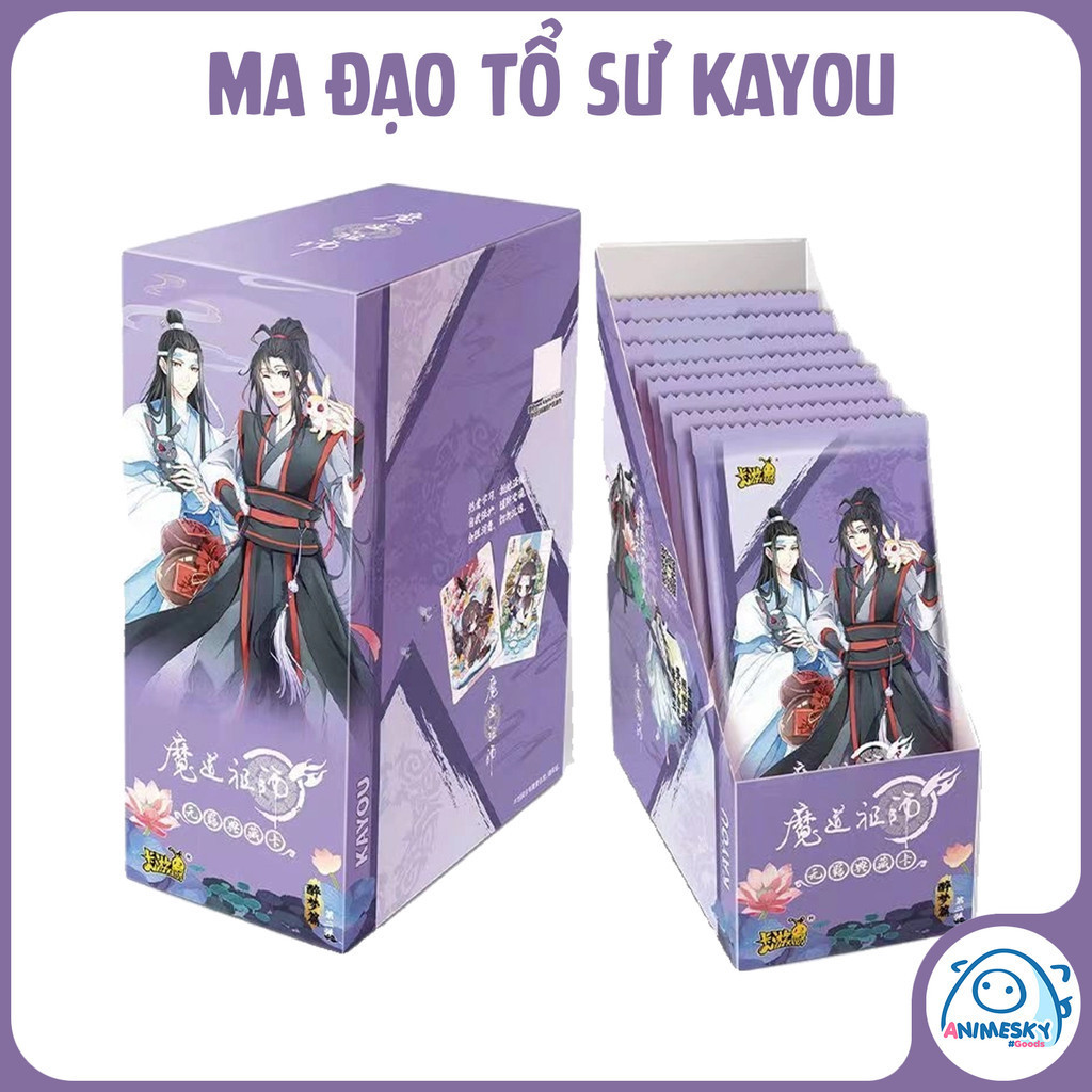 Pack thẻ nhân phẩm Ma Đạo Tổ Sư hãng Kayou