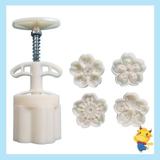 Be > Khuôn ép bánh trung thu Bộ khuôn bánh trung thu Lễ hội trung thu Làm bánh trung thu Mol
