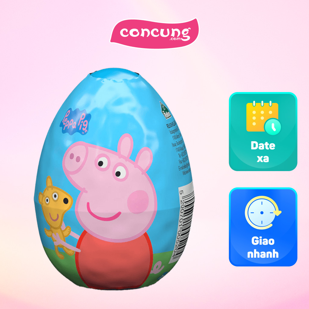 Kẹo Trứng đồ chơi Peppa Pig Relkon