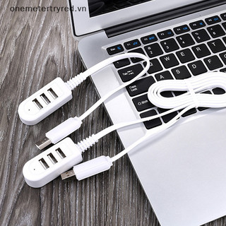 Metertryred 1.2m cáp usb nối dài dây sạc hub hơn bộ chia phong cách mới 3 usb hub cáp sạc sạc sạc nhanh usb nối dài vn